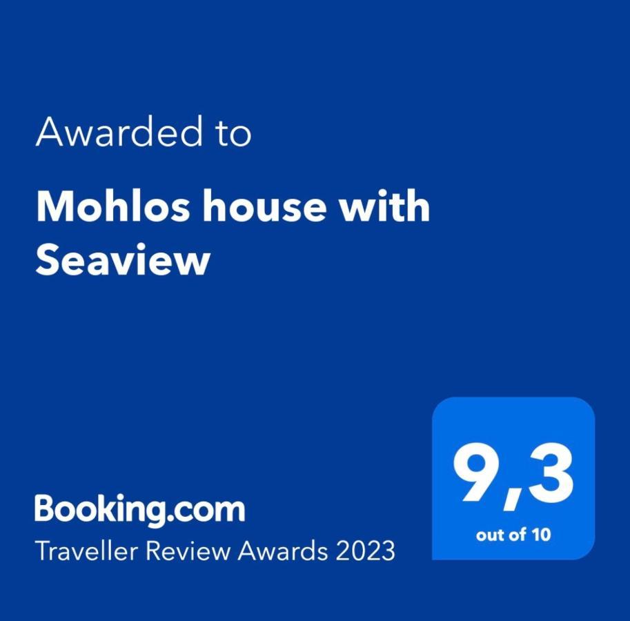 Mohlos House With Seaview Mochlos Esterno foto