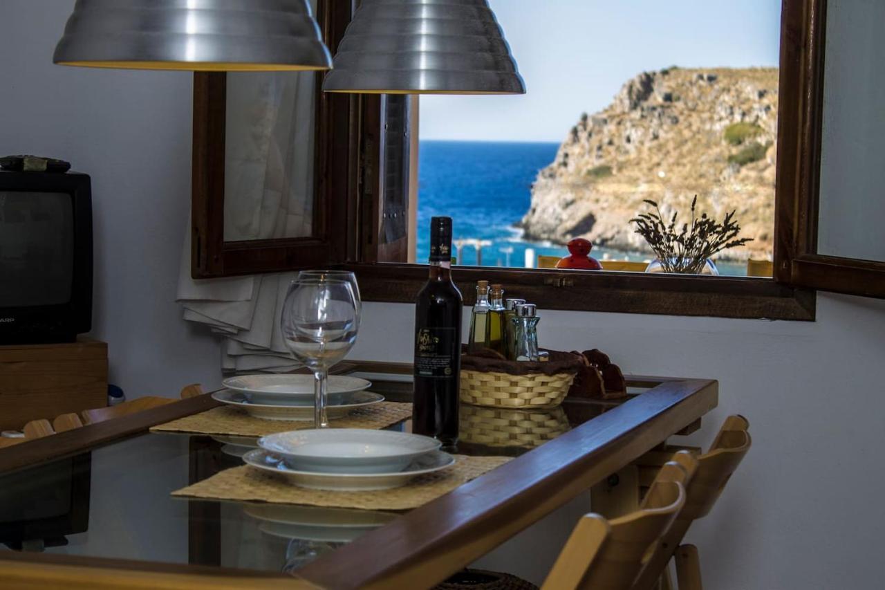 Mohlos House With Seaview Mochlos Esterno foto