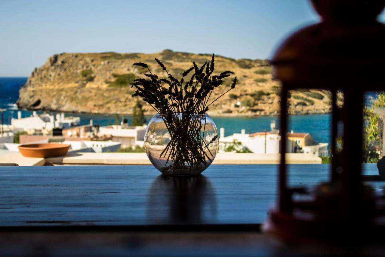 Mohlos House With Seaview Mochlos Esterno foto